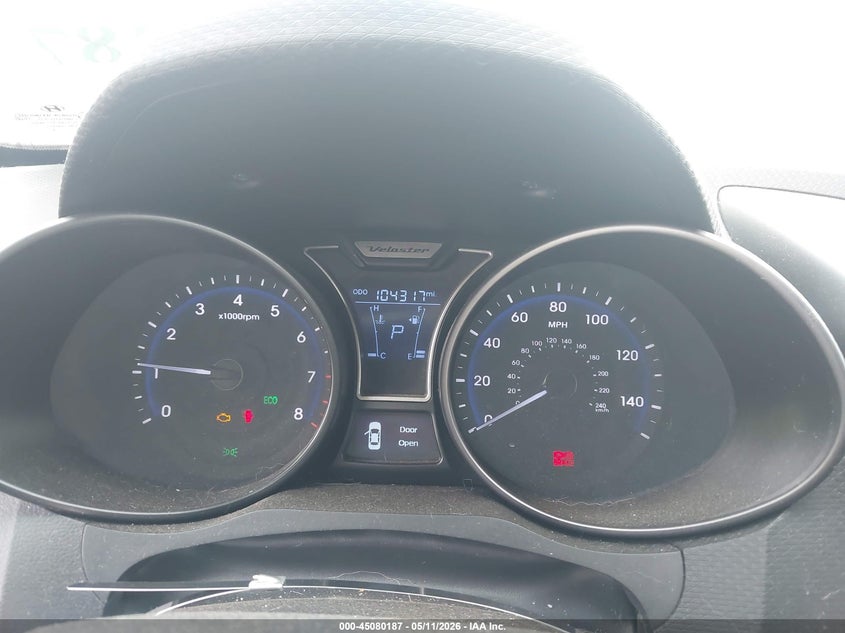 2015 Hyundai Veloster VIN KMHTC6AE2FU229651 IAAI salvage auction — FRONT END, Salvage (North Carolina), sold $825 on 2026-07-08 (photo 7)