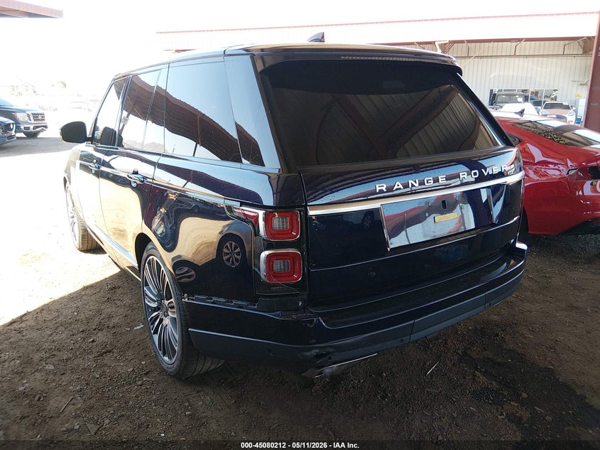 2021 Land rover RANGE ROVER VIN SALGS2RU2MA438389 IAAI salvage auction — LEFT REAR, Salvage (Arizona), sold $38,000 on 2026-07-06 (photo 6)