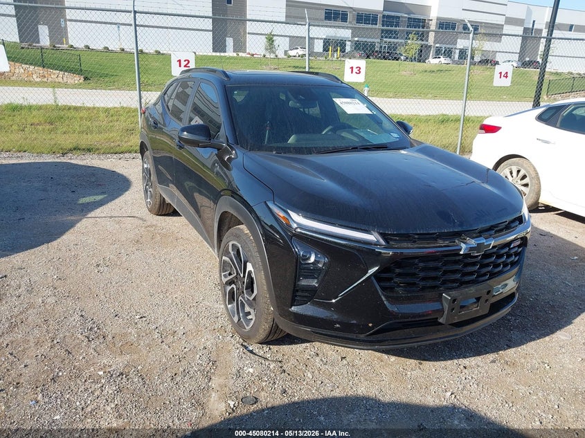 2026 Chevrolet Trax VIN KL77LJEP5TC110561 IAAI salvage auction — HAIL, Original (Texas), sold $13,100 on 2026-07-14 (photo 1)