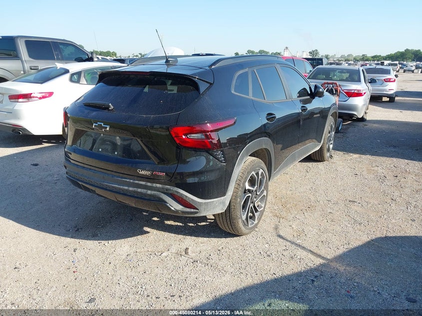 2026 Chevrolet Trax VIN KL77LJEP5TC110561 IAAI salvage auction — HAIL, Original (Texas), sold $13,100 on 2026-07-14 (photo 4)