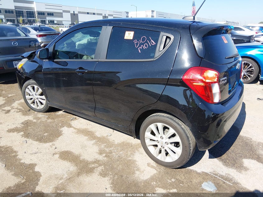 2017 Chevrolet Spark VIN KL8CD6SA6HC828650 IAAI salvage auction — FRONT END, Salvage (Texas), sold $425 on 2026-07-07 (photo 3)