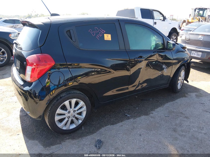2017 Chevrolet Spark VIN KL8CD6SA6HC828650 IAAI salvage auction — FRONT END, Salvage (Texas), sold $425 on 2026-07-07 (photo 4)
