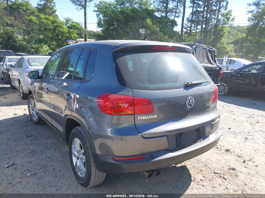 2013 Volkswagen Tiguan VIN WVGAV3AX1DW608286 IAAI salvage auction — FRONT END, Salvage (Idaho), sold $400 on 2026-07-07 (photo 3)