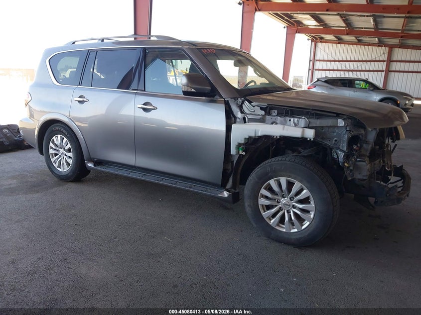 2017 Nissan Armada VIN JN8AY2ND6H9003503 IAAI salvage auction — FRONT END, Clear (Colorado), sold $1,225 on 2026-07-21 (photo 1)