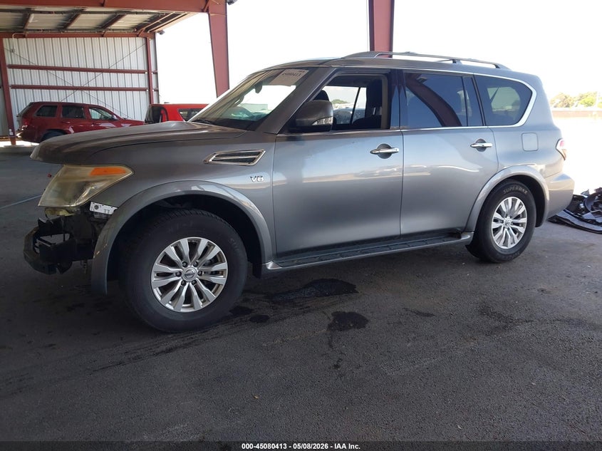 2017 Nissan Armada VIN JN8AY2ND6H9003503 IAAI salvage auction — FRONT END, Clear (Colorado), sold $1,225 on 2026-07-21 (photo 2)