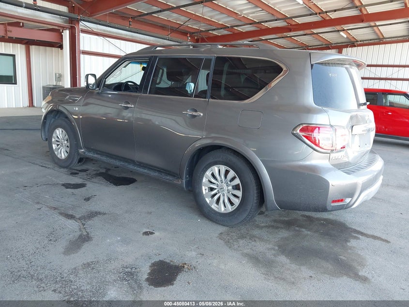 2017 Nissan Armada VIN JN8AY2ND6H9003503 IAAI salvage auction — FRONT END, Clear (Colorado), sold $1,225 on 2026-07-21 (photo 3)