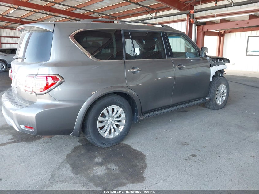 2017 Nissan Armada VIN JN8AY2ND6H9003503 IAAI salvage auction — FRONT END, Clear (Colorado), sold $1,225 on 2026-07-21 (photo 4)