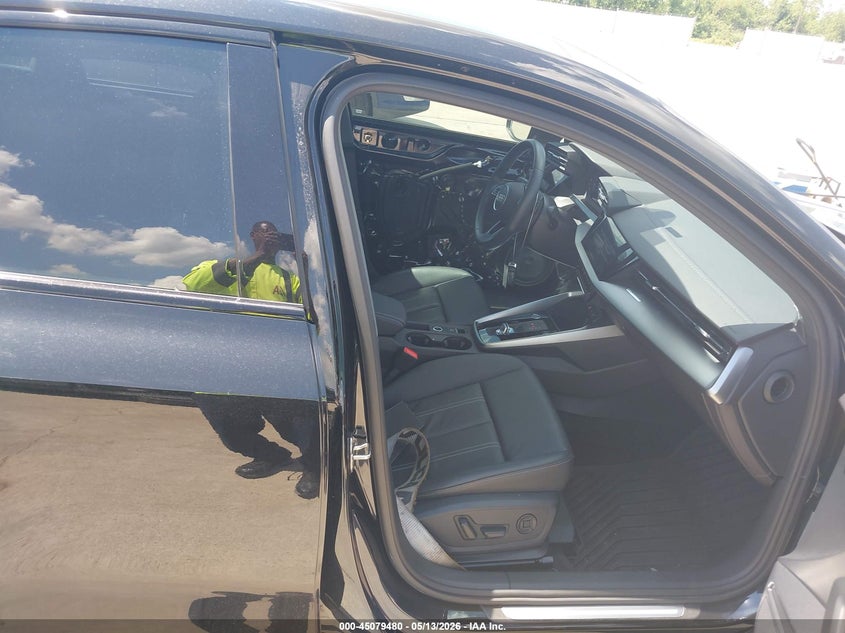 2022 Audi A3 VIN WAUAUDGY2NA085479 IAAI salvage auction — LEFT SIDE, Original (Texas), sold $9,600 on 2026-07-17 (photo 5)