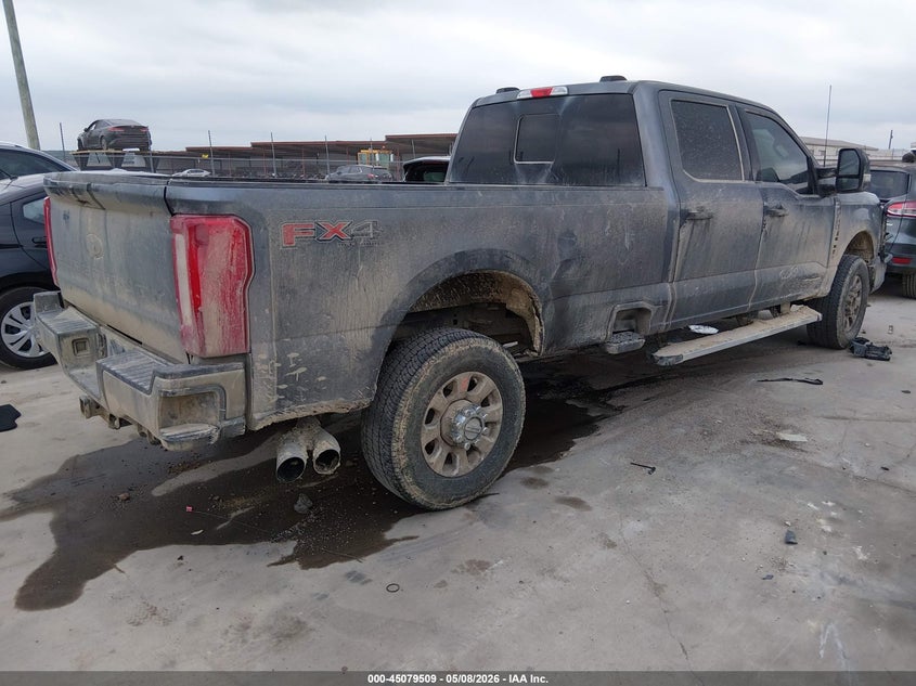 2024 Ford F350 VIN 1FT8W3BT8RED40684 IAAI salvage auction — LEFT FRONT, Original (Texas), sold $16,600 on 2026-07-28 (photo 4)
