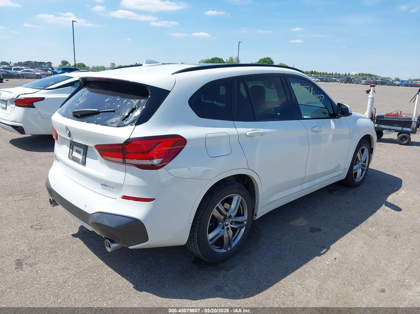 2021 BMW X1 VIN WBXJG9C00M5T31785 IAAI salvage auction — HAIL, Salvage (Minnesota), sold $7,800 on 2026-07-06 (photo 4)
