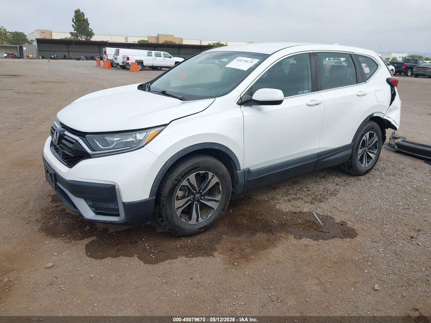 2022 Honda Cr-v VIN 7FARW1H75NE002515 IAAI salvage auction — REAR END, Salvage (California), sold $8,900 on 2026-07-06 (photo 2)