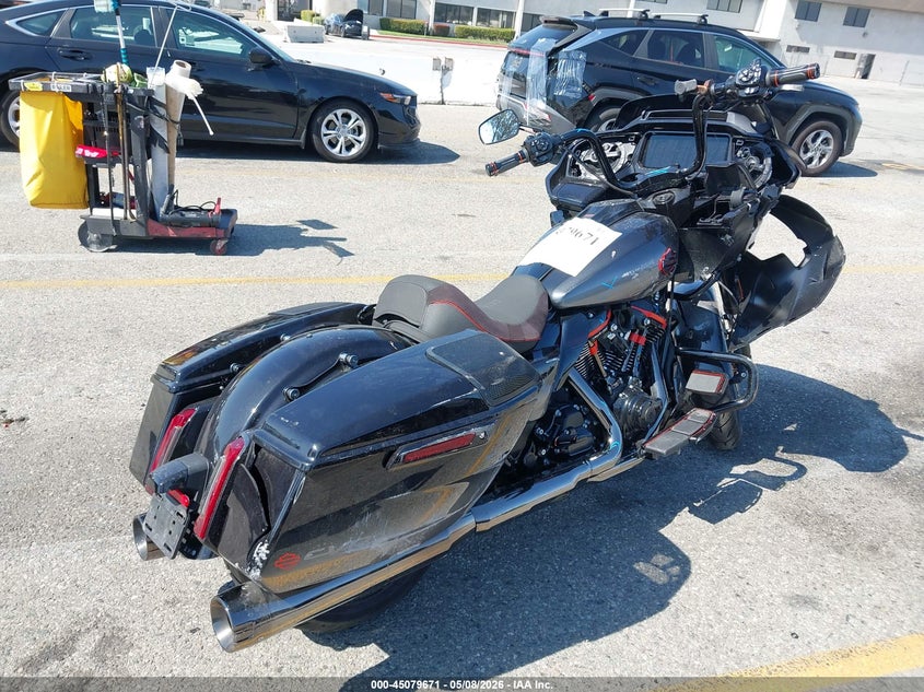 2025 Harley-davidson Road glide VIN 1HD1TC622SB960383 IAAI salvage auction — FRONT END, Salvage (California), sold $8,700 on 2026-07-21 (photo 4)