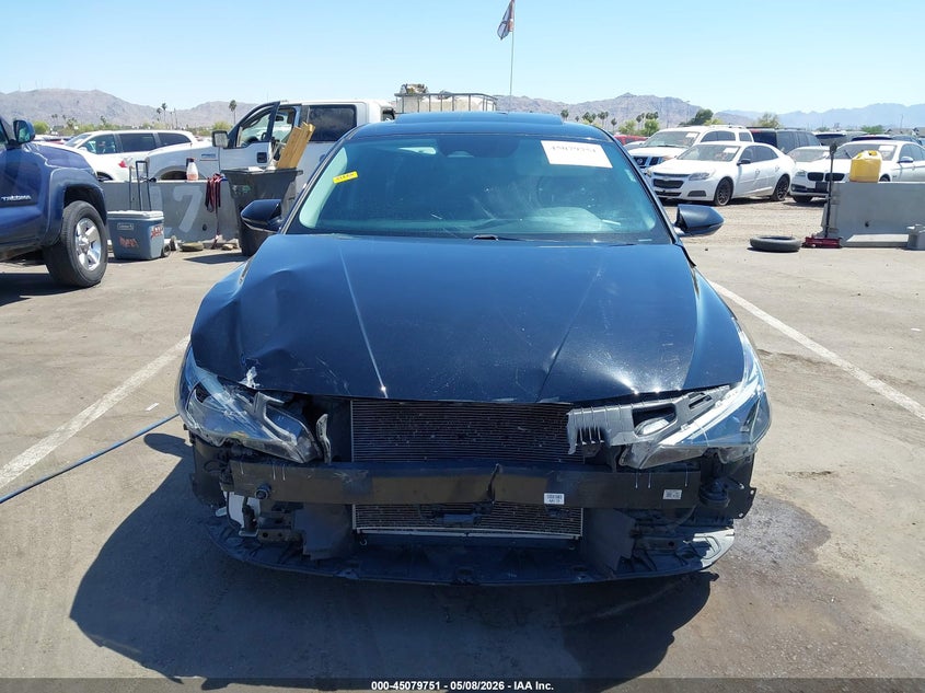 2021 Hyundai Elantra VIN KMHLN4AG0MU166160 IAAI salvage auction — FRONT END, Salvage (Arizona), sold $3,550 on 2026-07-28 (photo 6)