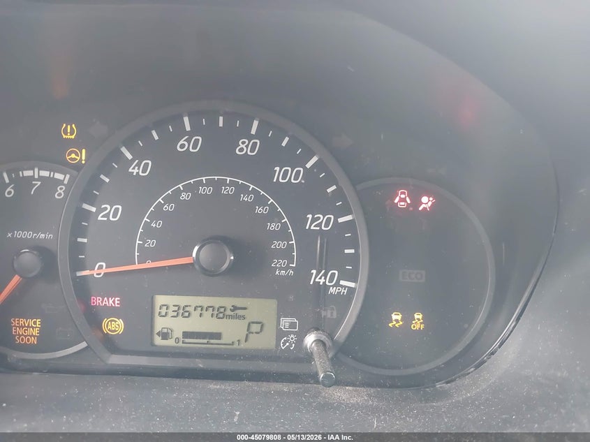 2015 Mitsubishi Mirage VIN ML32A3HJ0FH014062 IAAI salvage auction — FRONT & REAR, Salvage Certificate (California), sold $300 on 2026-07-08 (photo 7)