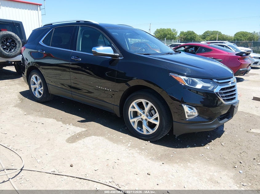 2018 Chevrolet Equinox VIN 2GNAXMEV7J6193971 IAAI salvage auction — HAIL, Salvage (Kansas), sold $4,575 on 2026-07-19 (photo 1)
