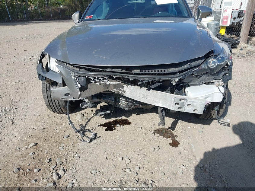 2015 Lexus Is VIN JTHBF1D24F5046255 IAAI salvage auction — FRONT END, Salvage (Rhode Island), sold $1,550 on 2026-07-21 (photo 6)