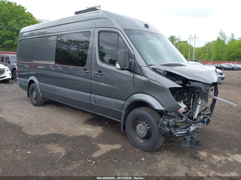 2017 Mercedes-benz Sprinter VIN WD4PE8CD2HP376236 IAAI salvage auction — FRONT END, Salvage (Idaho), sold $5,400 on 2026-07-08 (photo 1)
