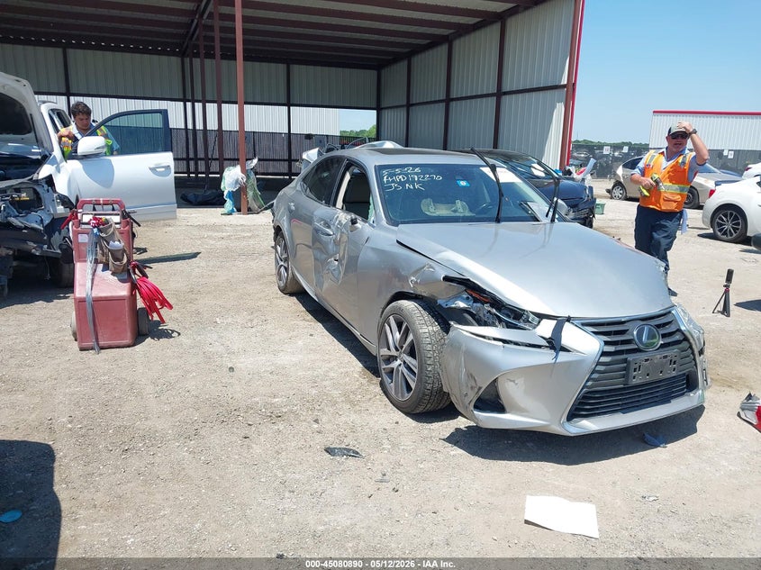 2018 Lexus Is VIN JTHBA1D25J5069082 IAAI salvage auction — REAR END, Salvage (Texas), sold $1,525 on 2026-07-14 (photo 1)