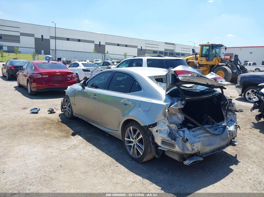 2018 Lexus Is VIN JTHBA1D25J5069082 IAAI salvage auction — REAR END, Salvage (Texas), sold $1,525 on 2026-07-14 (photo 3)