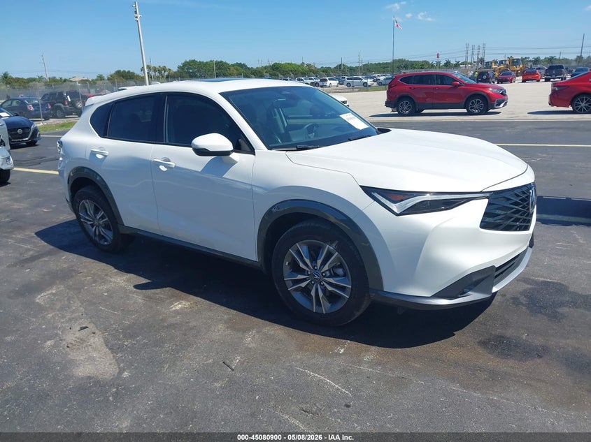 2025 Acura Adx VIN 3HDSA1H32SM704600 IAAI salvage auction — LEFT SIDE, Rebuildable (Florida), sold $8,800 on 2026-07-09 (photo 1)