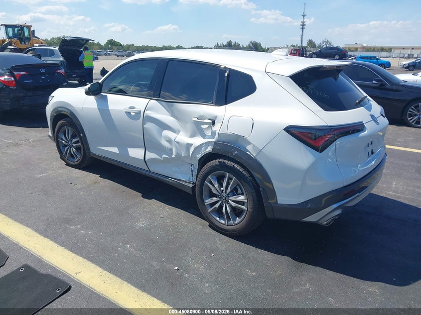 2025 Acura Adx VIN 3HDSA1H32SM704600 IAAI salvage auction — LEFT SIDE, Rebuildable (Florida), sold $8,800 on 2026-07-09 (photo 3)