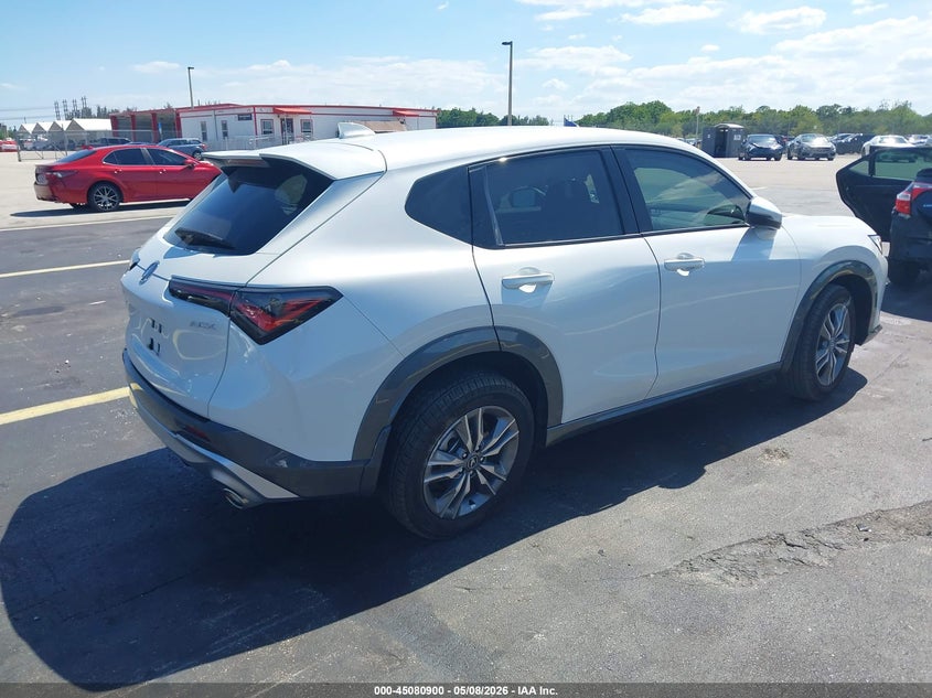 2025 Acura Adx VIN 3HDSA1H32SM704600 IAAI salvage auction — LEFT SIDE, Rebuildable (Florida), sold $8,800 on 2026-07-09 (photo 4)