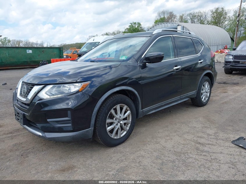 2018 Nissan Rogue VIN KNMAT2MT4JP500554 IAAI salvage auction — RIGHT SIDE, Salvage (Idaho), sold $2,800 on 2026-07-16 (photo 2)