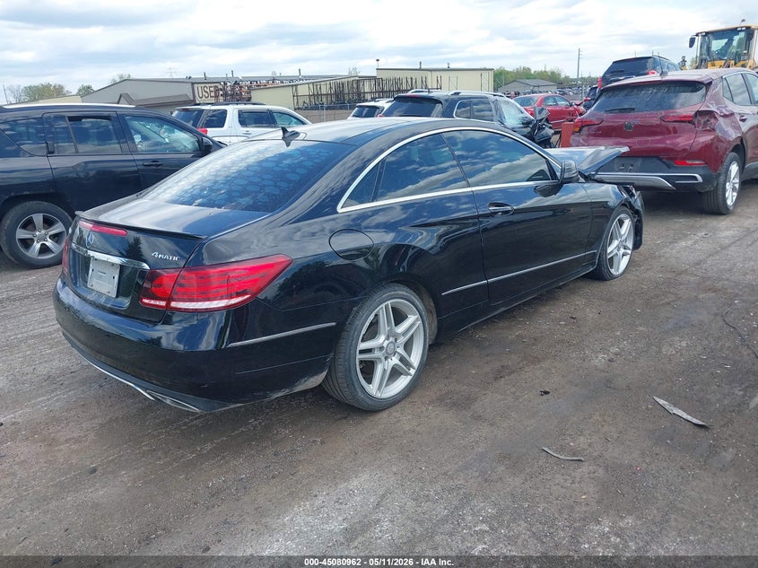 2016 Mercedes-benz E-klasse VIN WDDKJ6HB1GF317202 IAAI salvage auction — FRONT END, Clear (Michigan), sold $1,400 on 2026-07-19 (photo 4)