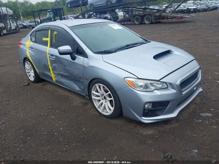 2015 Subaru Wrx VIN JF1VA1A66F9815891 IAAI salvage auction — SIDE, Salvage (New Jersey), sold $25 on 2026-07-28 (photo 1)