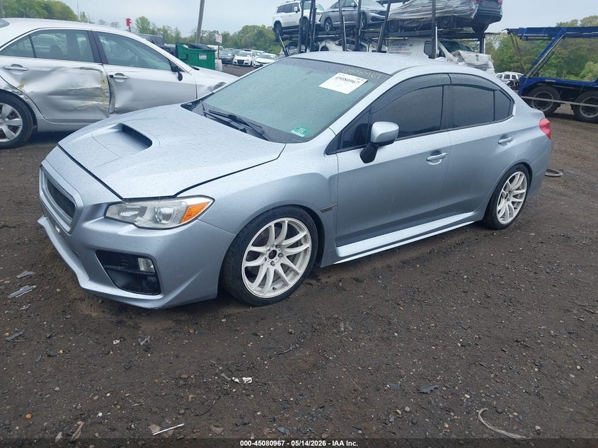 2015 Subaru Wrx VIN JF1VA1A66F9815891 IAAI salvage auction — SIDE, Salvage (New Jersey), sold $25 on 2026-07-28 (photo 2)