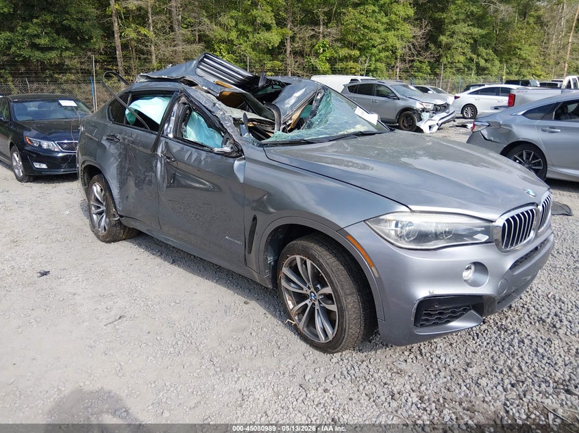 2016 BMW X6 VIN 5UXKU6C53G0R34444 IAAI salvage auction — ROLLOVER, Salvage (South Carolina), sold $3,150 on 2026-07-28 (photo 1)