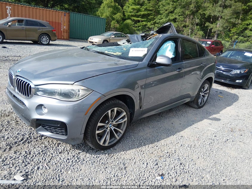 2016 BMW X6 VIN 5UXKU6C53G0R34444 IAAI salvage auction — ROLLOVER, Salvage (South Carolina), sold $3,150 on 2026-07-28 (photo 2)