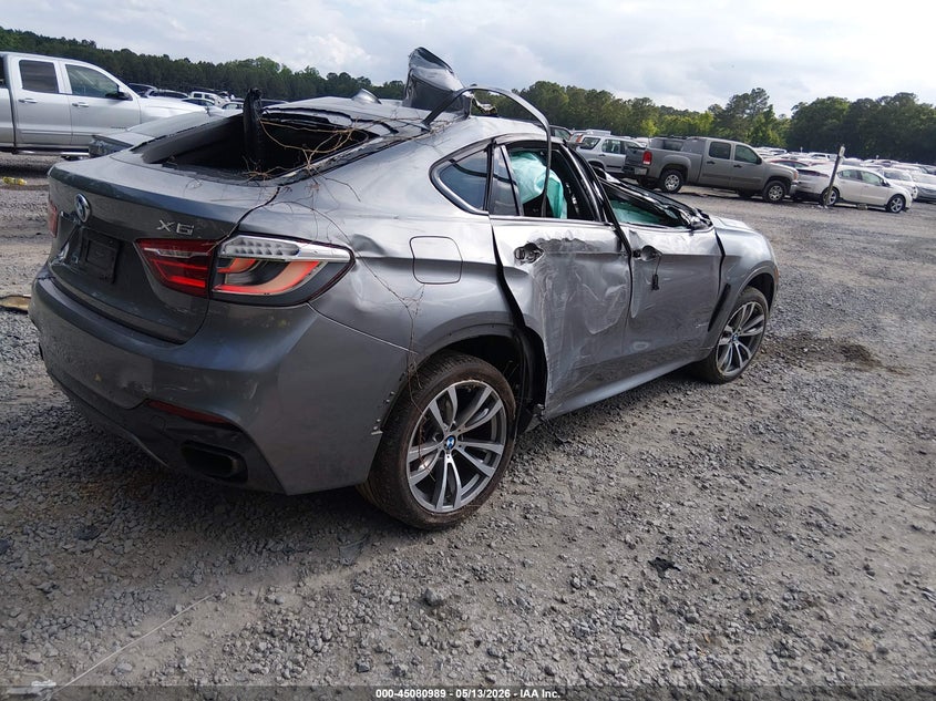 2016 BMW X6 VIN 5UXKU6C53G0R34444 IAAI salvage auction — ROLLOVER, Salvage (South Carolina), sold $3,150 on 2026-07-28 (photo 4)
