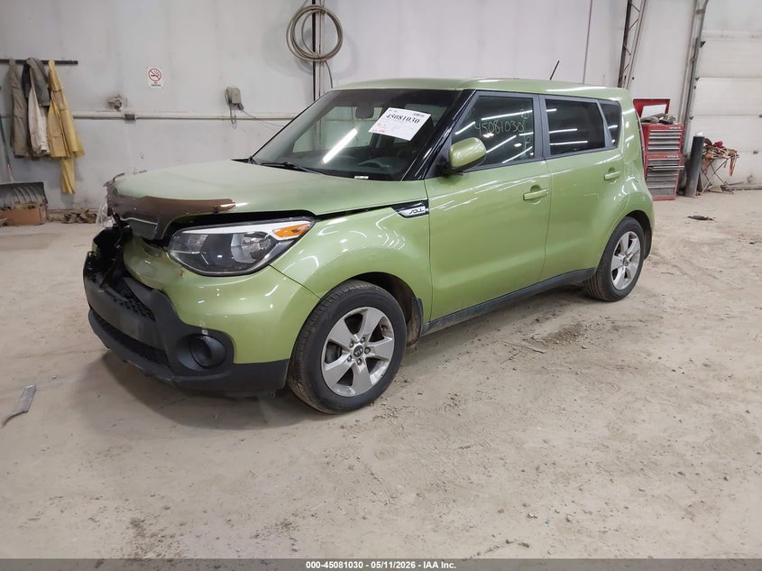 2018 Kia Soul VIN KNDJN2A20J7902349 IAAI salvage auction — FRONT END, Salvage (South Carolina), sold $1,850 on 2026-07-16 (photo 2)