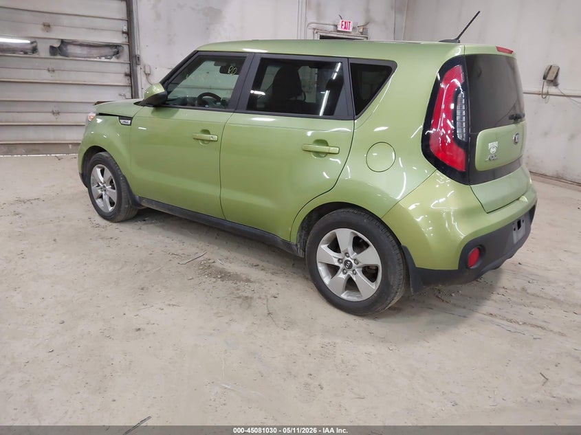 2018 Kia Soul VIN KNDJN2A20J7902349 IAAI salvage auction — FRONT END, Salvage (South Carolina), sold $1,850 on 2026-07-16 (photo 3)