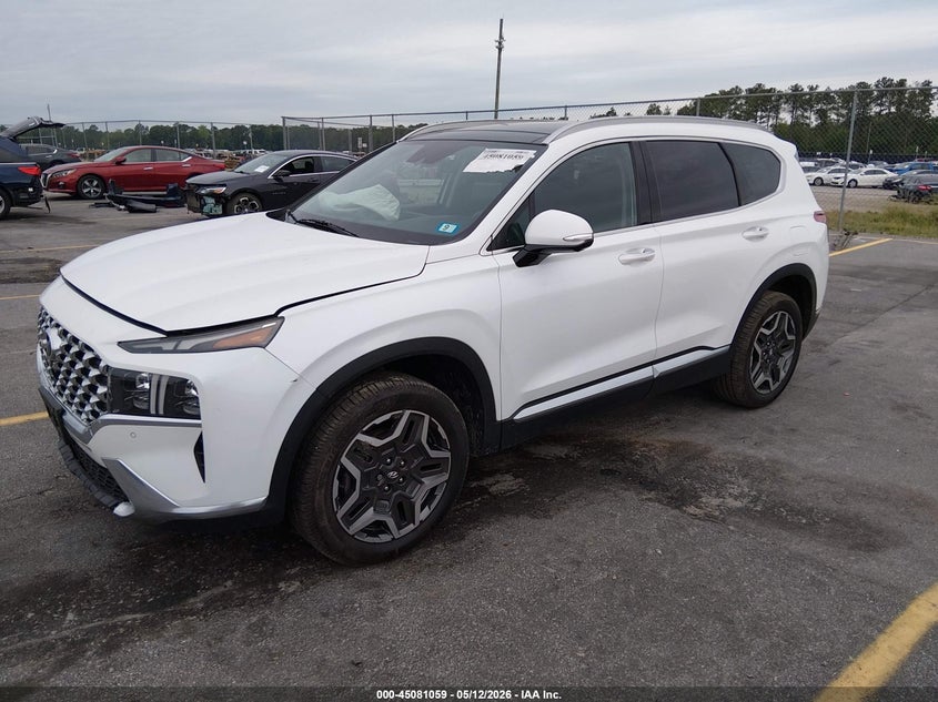 2023 Hyundai Santa fe VIN 5NMS4DAL1PH485479 IAAI salvage auction — FRONT END, Salvage (Maine), sold $7,800 on 2026-08-26 (photo 2)