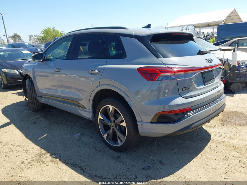 2024 Audi Q4 e-tron VIN WA1L2BFZ2RP006860 IAAI salvage auction — LEFT FRONT, Salvage (California), sold $13,300 on 2026-07-16 (photo 3)