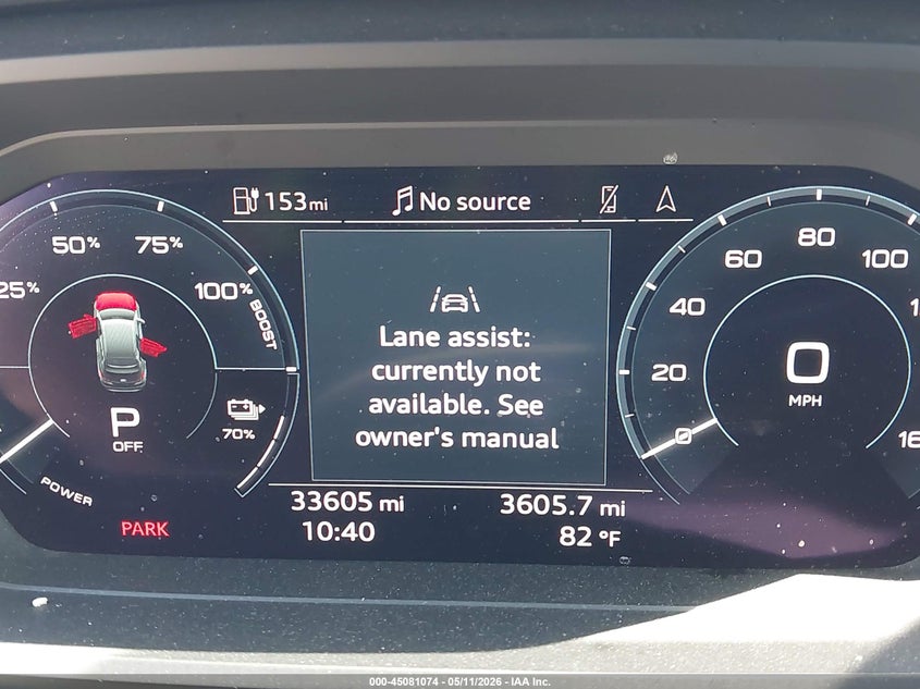 2024 Audi Q4 e-tron VIN WA1L2BFZ2RP006860 IAAI salvage auction — LEFT FRONT, Salvage (California), sold $13,300 on 2026-07-16 (photo 7)