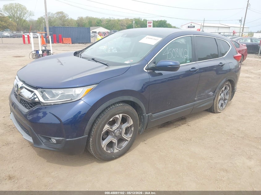 2018 Honda Cr-v VIN 7FARW2H53JE041313 IAAI salvage auction — LEFT SIDE, Clear (Indiana), sold $6,050 on 2026-07-07 (photo 2)