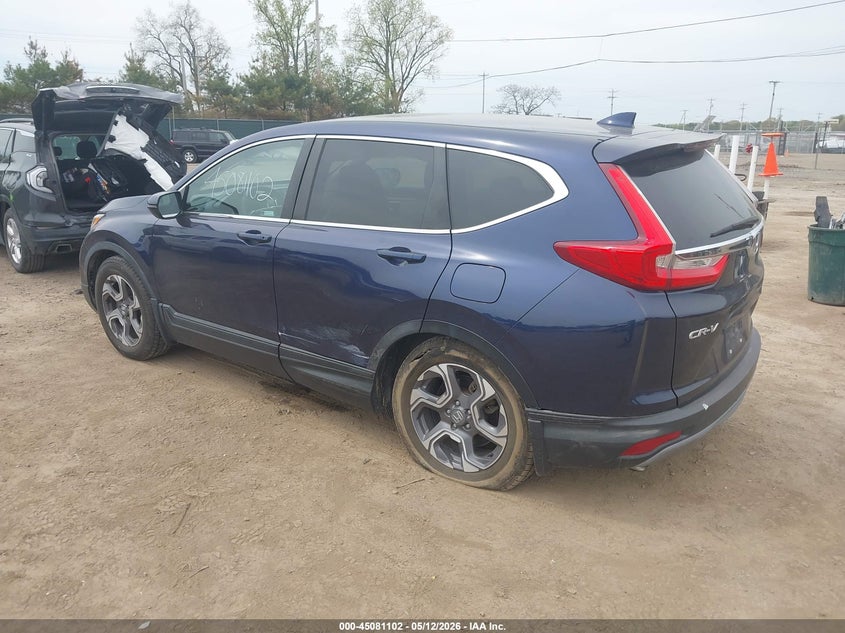 2018 Honda Cr-v VIN 7FARW2H53JE041313 IAAI salvage auction — LEFT SIDE, Clear (Indiana), sold $6,050 on 2026-07-07 (photo 3)