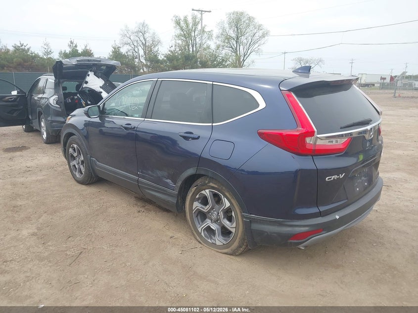 2018 Honda Cr-v VIN 7FARW2H53JE041313 IAAI salvage auction — LEFT SIDE, Clear (Indiana), sold $6,050 on 2026-07-07 (photo 6)