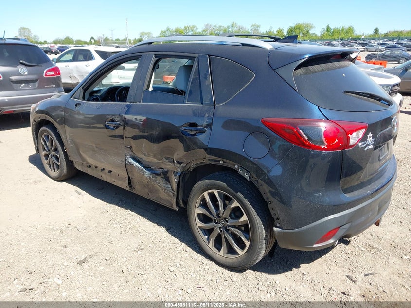 2016 Mazda Cx-5 VIN JM3KE4DY8G0823682 IAAI salvage auction — LEFT SIDE, Salvage (Illinois), sold $4,250 on 2026-07-09 (photo 3)