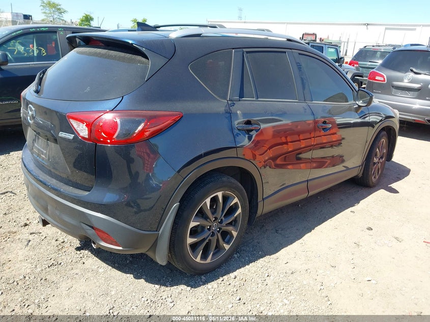 2016 Mazda Cx-5 VIN JM3KE4DY8G0823682 IAAI salvage auction — LEFT SIDE, Salvage (Illinois), sold $4,250 on 2026-07-09 (photo 4)