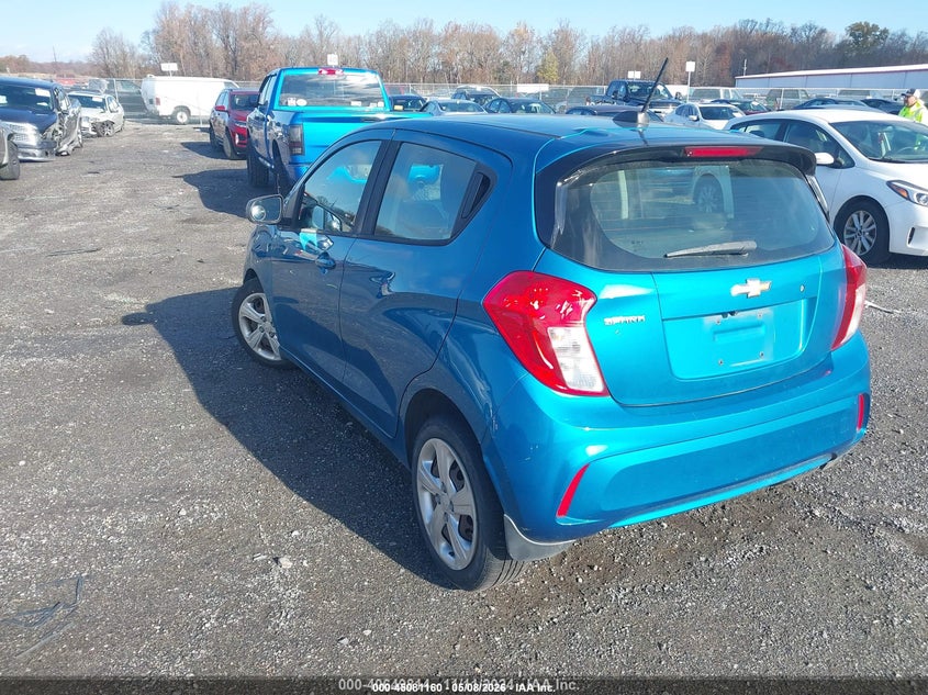 2019 Chevrolet Spark VIN KL8CB6SA1KC707666 IAAI salvage auction — RIGHT FRONT, Salvage (Idaho), sold $450 on 2026-07-13 (photo 3)