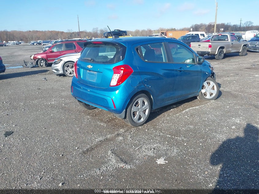2019 Chevrolet Spark VIN KL8CB6SA1KC707666 IAAI salvage auction — RIGHT FRONT, Salvage (Idaho), sold $450 on 2026-07-13 (photo 4)