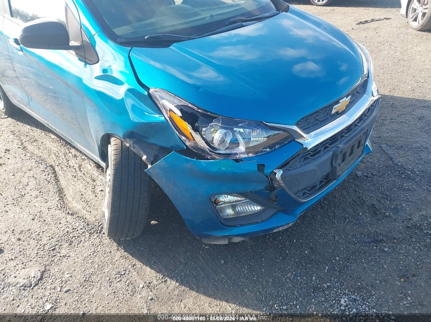 2019 Chevrolet Spark VIN KL8CB6SA1KC707666 IAAI salvage auction — RIGHT FRONT, Salvage (Idaho), sold $450 on 2026-07-13 (photo 6)