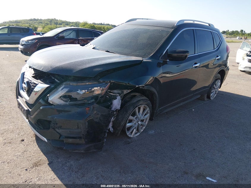 2017 Nissan Rogue VIN JN8AT2MV9HW019155 IAAI salvage auction — LEFT FRONT, Salvage (Missouri), sold $475 on 2026-07-30 (photo 2)