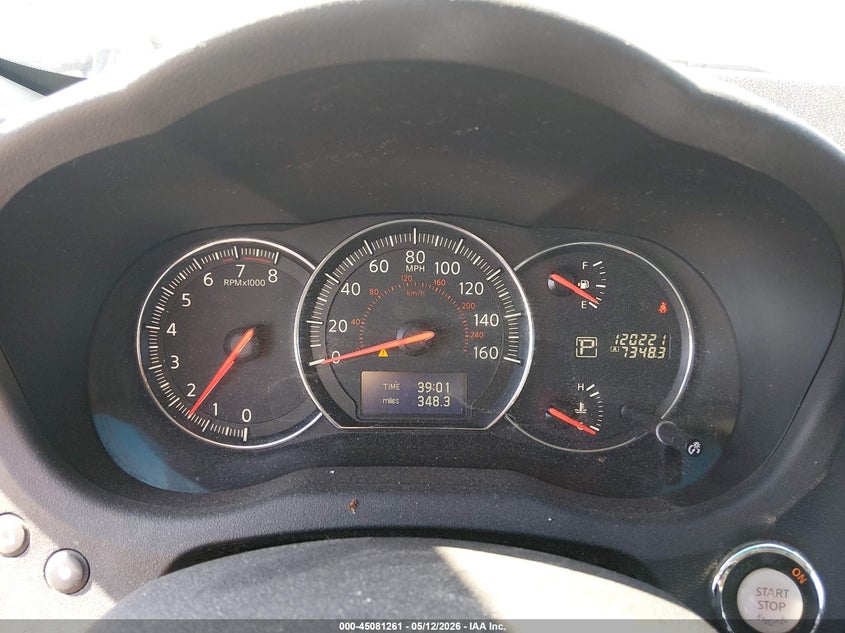 2014 Nissan Maxima VIN 1N4AA5APXEC915153 IAAI salvage auction — LEFT FRONT, Salvage (Kansas), sold $1,700 on 2026-07-10 (photo 7)
