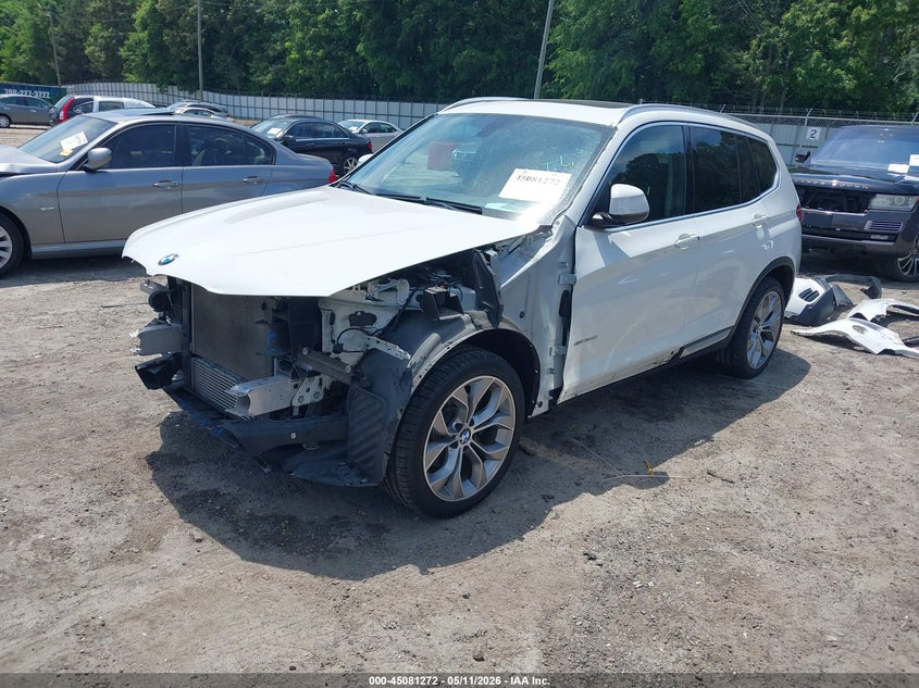 2016 BMW X3 VIN 5UXWZ7C54G0T43029 IAAI salvage auction — LEFT FRONT, Salvage (Georgia), sold $2,850 on 2026-07-23 (photo 2)