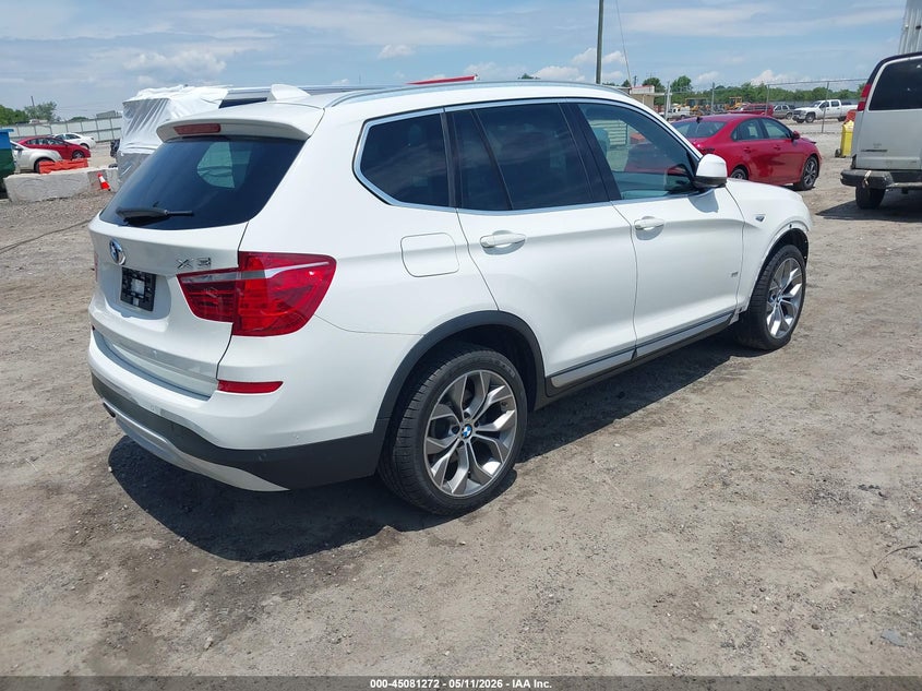 2016 BMW X3 VIN 5UXWZ7C54G0T43029 IAAI salvage auction — LEFT FRONT, Salvage (Georgia), sold $2,850 on 2026-07-23 (photo 4)
